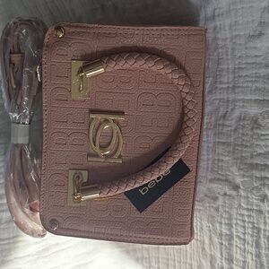 NWT Bebe Alexandra Small Satchel Crossbody